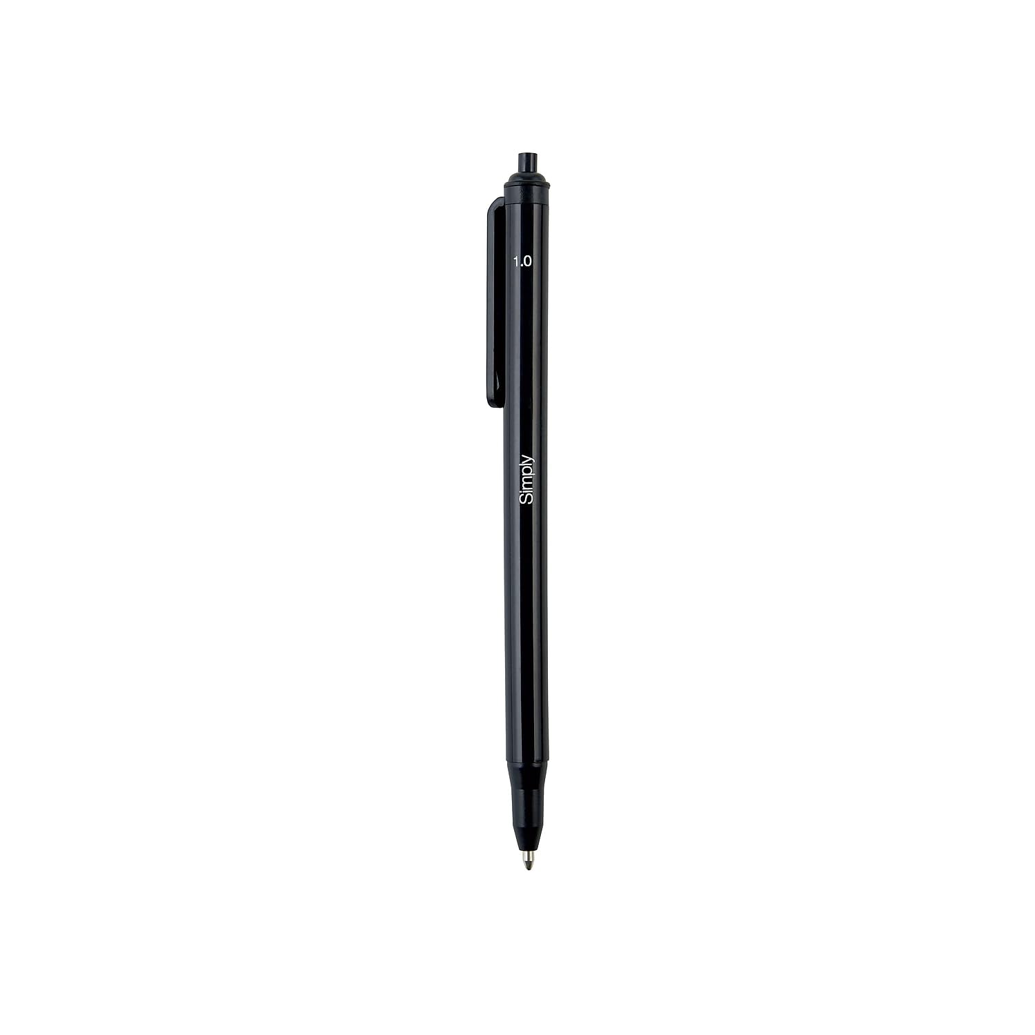 ★STENDS★ M4XL Stripe Brush Knit Black Amazon.com : Staples 2498032 Simply Ballpoint Rt Med Blk Dz